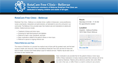 Desktop Screenshot of bellevuerotacare.org